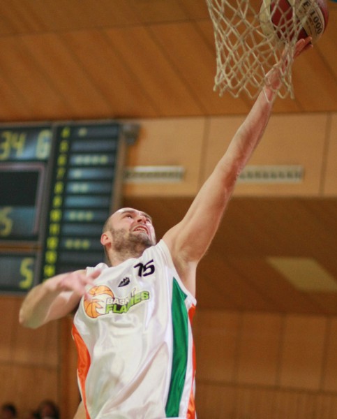 ABL 2013/14 2. Bundesliga Grunddurchgang 20. Runde BasketFlames vs Wörthersee Piraten, Marko Moric (15)
